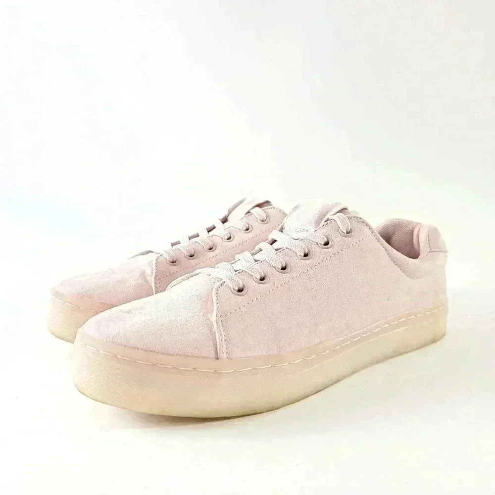 H&M Chunky Platform  Rose Pink Sneakes - 9.5 - Picture 6 of 9